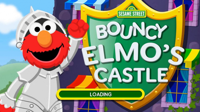 Bouncy Elmos Castle Game Fun Sesame Street Video for Kids