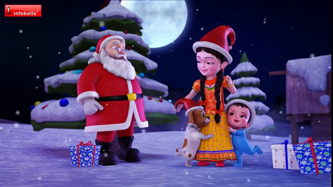 கிறிஸ்துமஸ் பாட்டு Jingle Bells - Tamil Rhymes for Children - Infobells