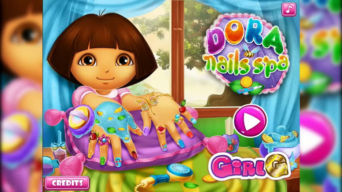 Play Dora Games - Nails Spa - Dora The Explorer For Kids