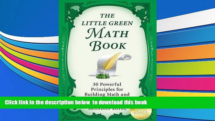 [PDF]  The Little Green Math Book: 30 Powerful Principles for Building Math and Numeracy Skills