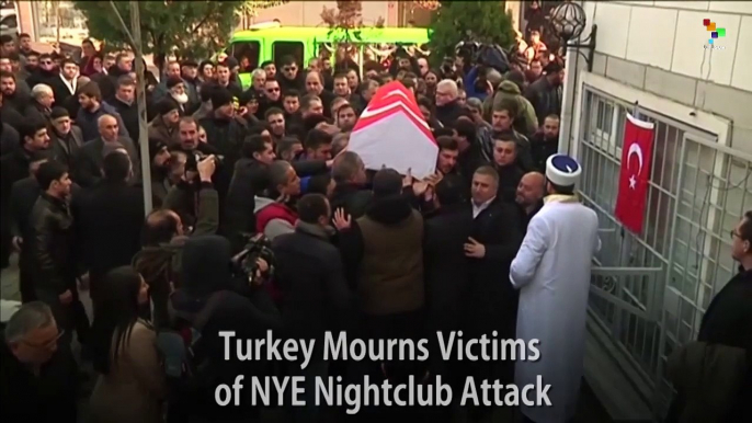 Turkey Mourns Victims of NYE Nightclub Attack