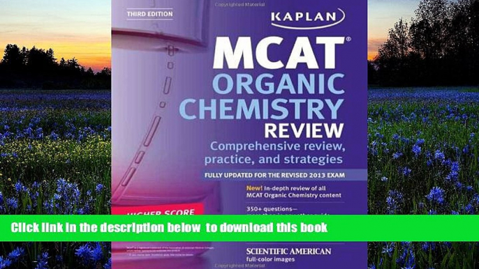 [PDF]  Kaplan MCAT Organic Chemistry Review Notes (Kaplan Test Prep) Kaplan For Ipad