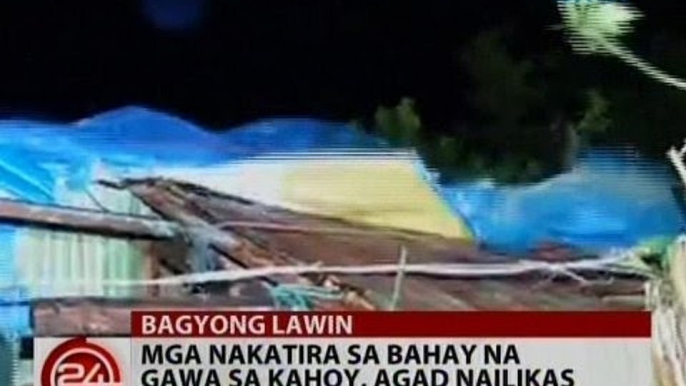 24 Oras: Mga nakatira sa bahay na gawa sa kahoy, agad nailikas