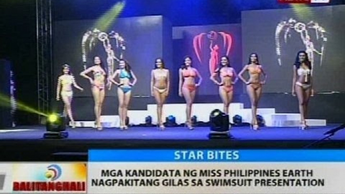 BT: Mga kandidata ng Miss Philippines Earth, nagpakitang gilas sa switsuit presentation