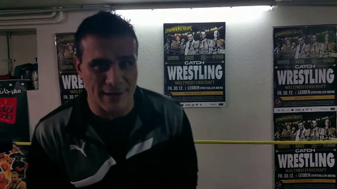 EBEL: WWE Wrestling-Superstar Alberto Del Rio heute bei den 99ers zu Gast!