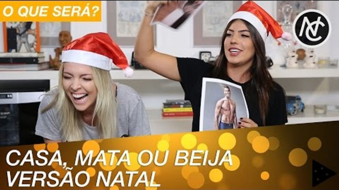 CASA, MATA OU BEIJA ESPECIAL DE NATAL COM TATÁ E RACHEL