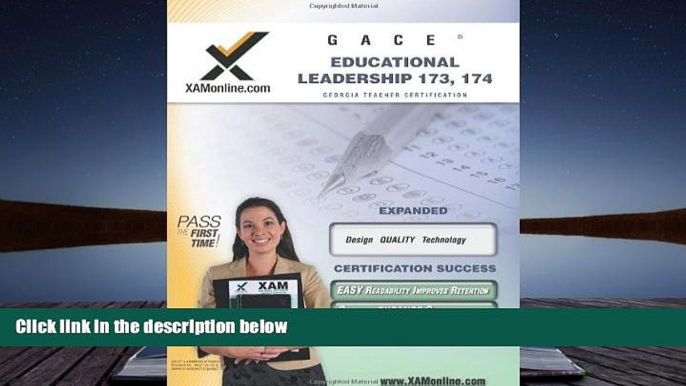 PDF  GACE Educational Leadership 173, 174 Teacher Certification Test Prep Study Guide (XAM GACE)