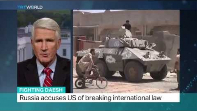 Military analyst Mark Kimmitt talks about US air strikes against DAESH positions in Libya