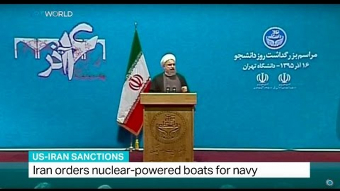 US-Iran Sanctions: Iran orders nuclear-powered boats for navy