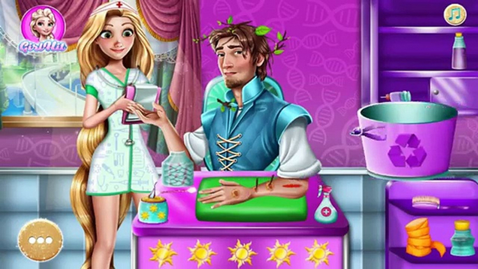 Rapunzel and Flynn Hospital Emergency: Princess Baby Girl Game - Baby Games To Play