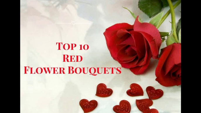 Top 10 red flower bouquets | Dubai Florist