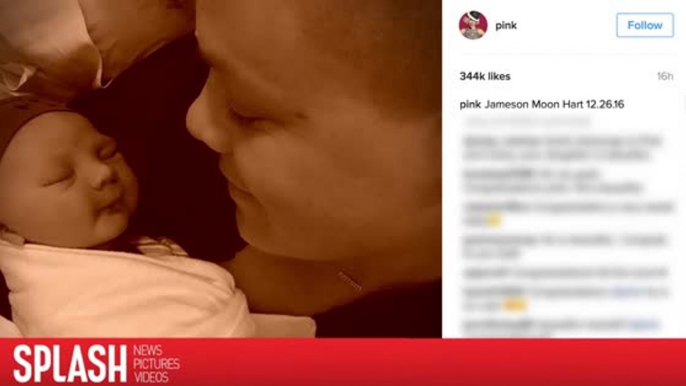 Pink Welcomes Baby Boy Jameson