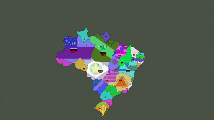 Brazil 26 States SongLearn About Brazil