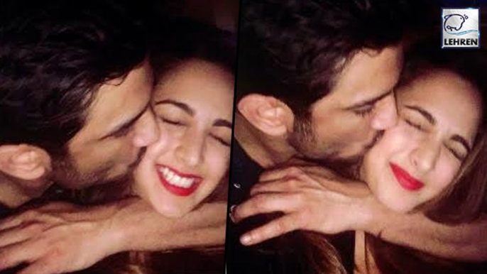 Sushant Singh Rajput Gets Cozy With MS Dhoni Co Star Kiara Advani