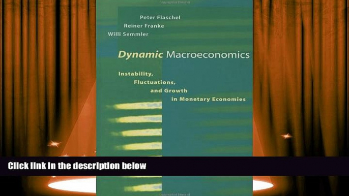 Download  Dynamic Macroeconomics: Instability, Fluctuations, and Growth in Monetary Economies