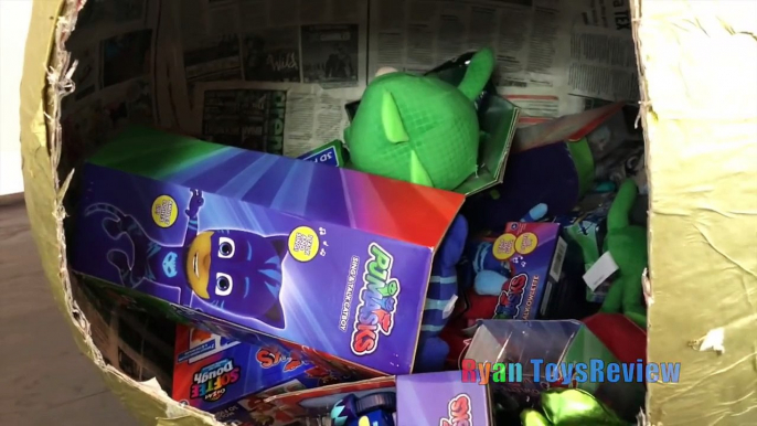 PJ MASKS GIANT EGG SURPRISE Toys for Kids Disney Toys Catboy Gekko Owlette PJ Masks IRL Superhero-gdE2AbFyOVU