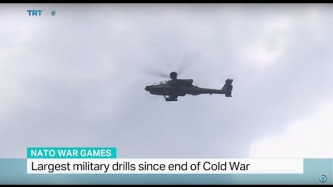 Largest military drills since end of Cold War