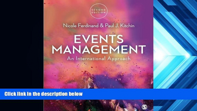 Read Online Events Management: An International Approach Full Book