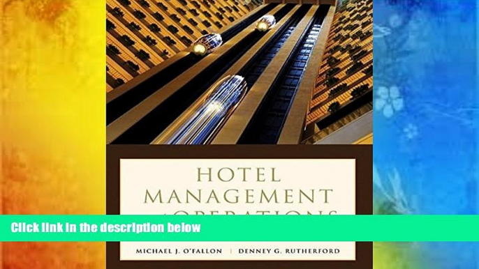 Read Online Hotel Management and Operations For Ipad