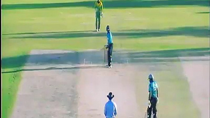 Ahmad Shahzad Helicopter Shot National Odi Cup 2016
