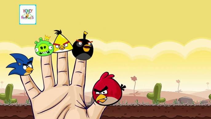 Angry Birds Finger Family | Angry Birds Finger Family Cartoon Animation Nursery Rhymes For Childen