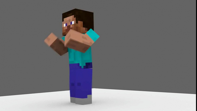 Back Flip - Minecraft Test Animation