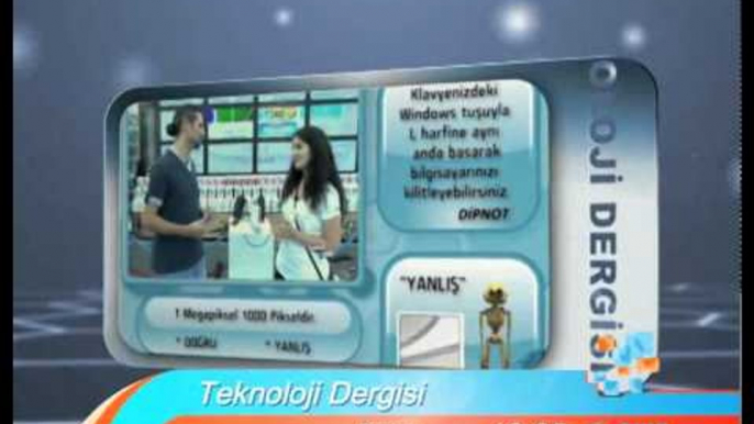 Teknoloji ve yaşam.... Teknoloji Dergisi 12.05'te sizlerle...