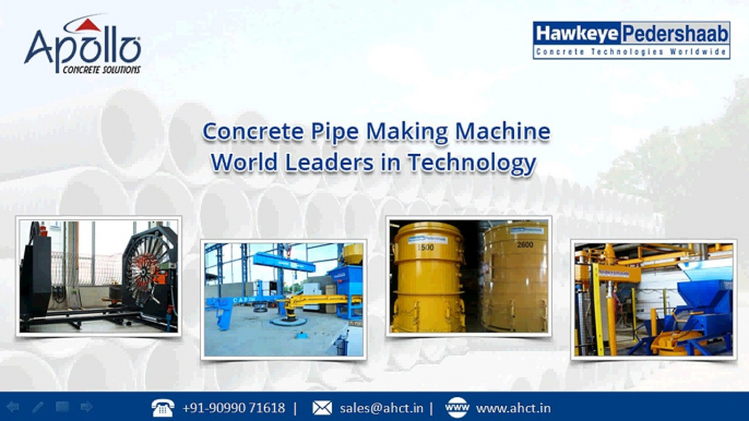 Concrete Pipe Machines Supplier to Middle East, Africa, United States