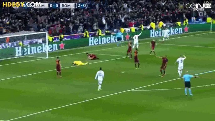 real madrid vs roma 2-0 goals 8-3-2016 اهداف مباراة ريال مدريد ور