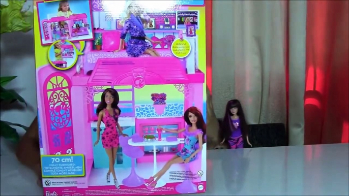 Barbie Glam Vacation House Monster High Clawdeen Wolf Scares Barbie Dolls-ZrloIFqs5Ms