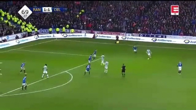 Scott Sinclair Goal HD Rangers 1-2 Celtic 31.12.2016