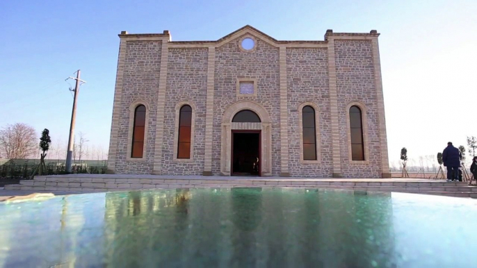 Replica of Syrian church razed by IS opens in Italy-nc8yBB62tbU