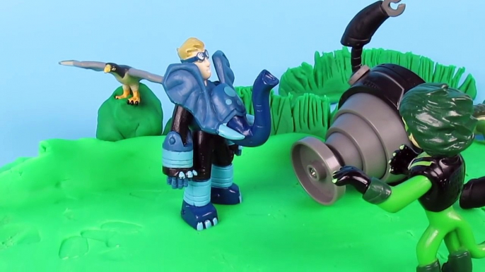 WILD KRATTS! PARODY ++ Play-Doh Surprise Egg of ZACH! Wild Kratts Play-Doh Scene Safari! PBS Kratts