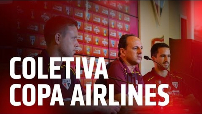 COLETIVA COPA AIRLINES: ROGÉRIO CENI | SPFCTV