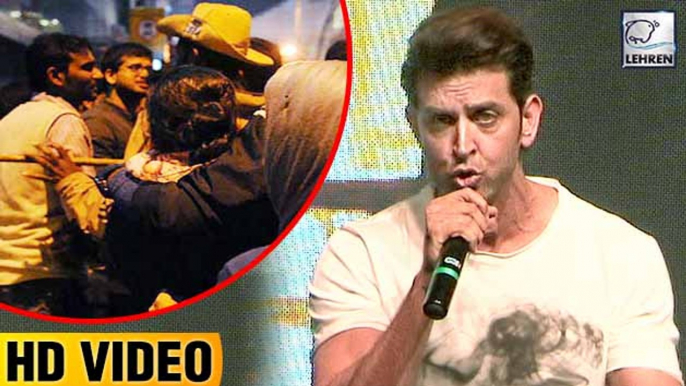 Hrithik Roshan REACTS On Bengaluru Mass Molestation | LehrenTV