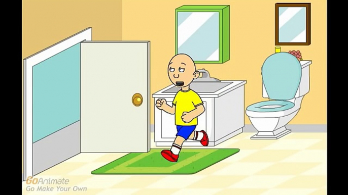 Caillou floods the house_grounded