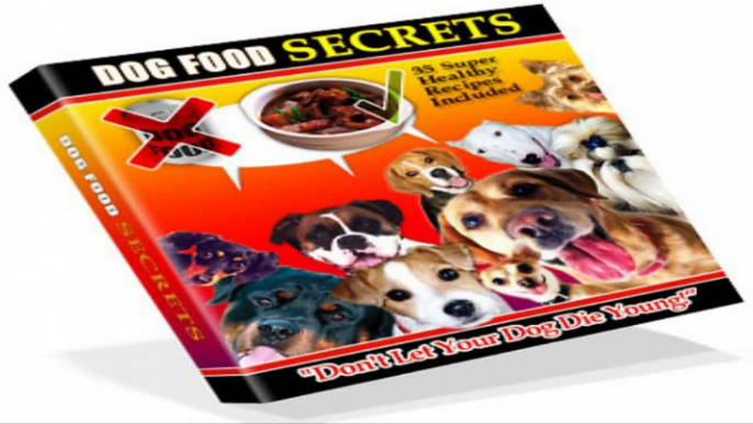 Shocking Commercial Canine Food Secrets Revealed