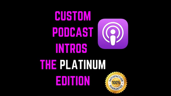 FULL PODCAST INTROS AUDIO BRANDING PACKAGE – EXCLUSIVE RADIO PODCAST INTROS, INTRO + 2, 5 OR 10