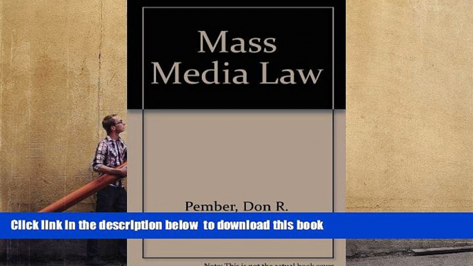 Audiobook  Mass Media Law Don R. Pember Full Book