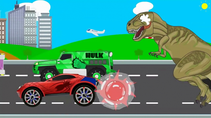 Learn Colors with BIG Trucks & Cars   Heavy Vehicles for Kids & Toddlers   Learning Videos