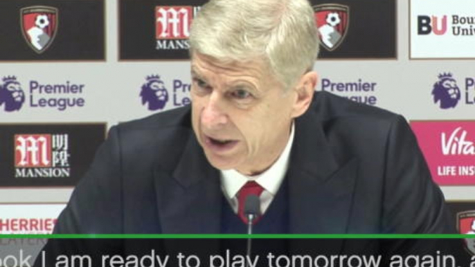 Wenger demands 'fair' rest period