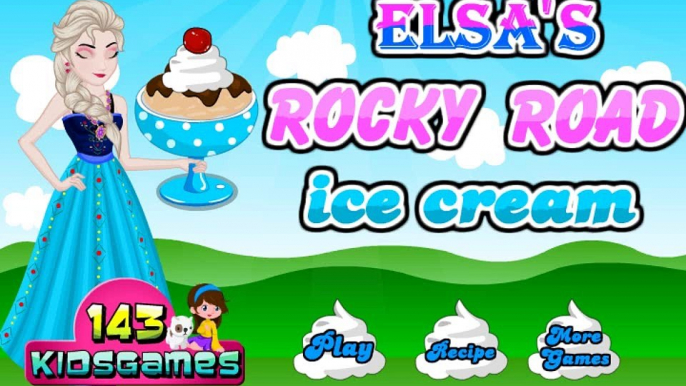 Elsas Rocky Road Icecream - Disney princess Frozen - Best Baby Games For Girls