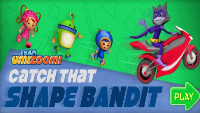 Team Umizoomi - Catch That Shape Bandit - Team Umizoomi Games