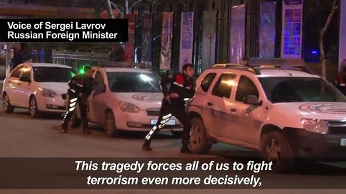 Lavrov calls for fight against terrorism after ambassador murder