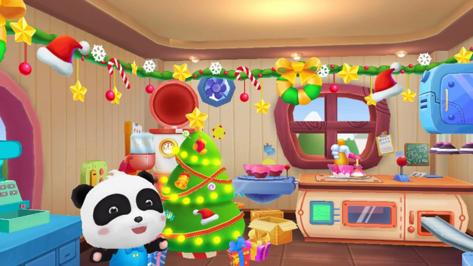 Little Pandas Candy Shop Panda games Babybus - Android gameplay Movie apps free kids best TV