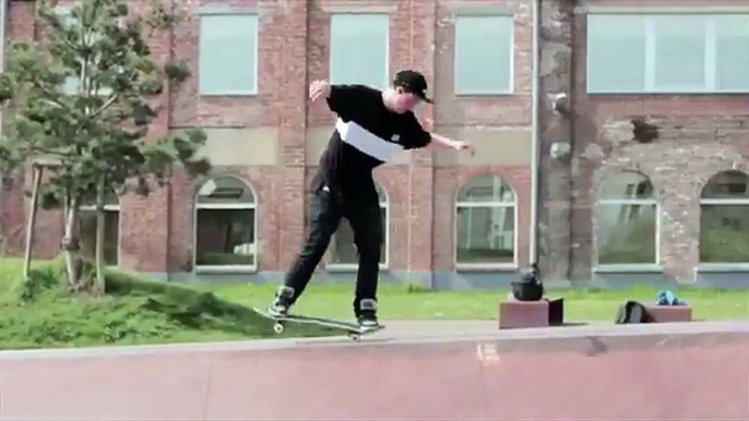 Nose Manual Nollie Flip to Fakie Manual Fakie Tre Out!! - WTF! - Nick Steenbeke