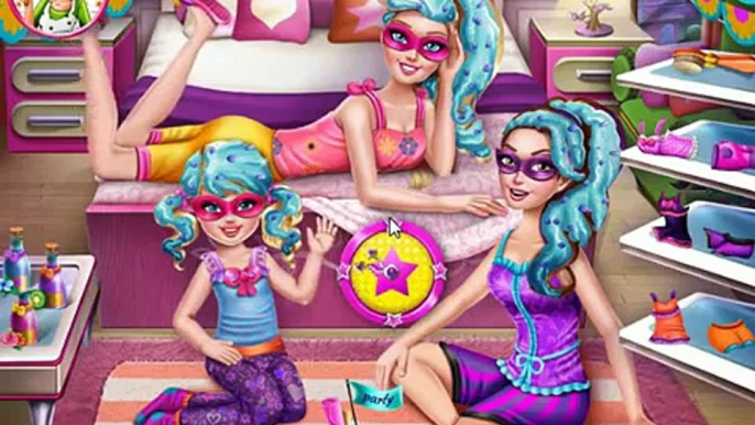 Super Barbie Pyjama Party - Супер Барби Пижамная вечеринка