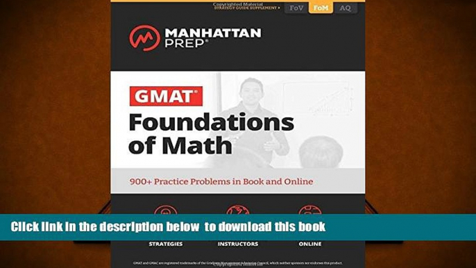 [Download]  GMAT Foundations of Math: 900+ Practice Problems in Book and Online (Manhattan Prep