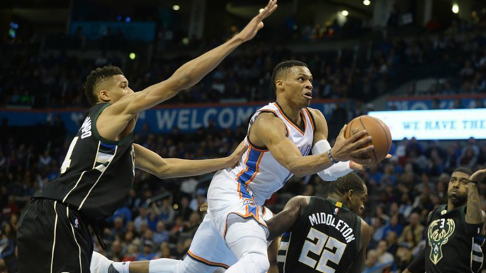 Russell Westbrook TROLLS Bucks Fans w/ Discount Double Check, Gets BLOCKED by Giannis Antetokounmpo