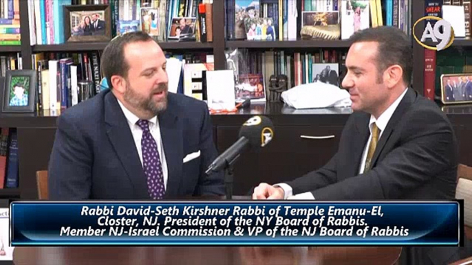 Rabbi David-Seth Kirshner Rabbi of Temple Emanu-El, Closter, NJ. President of the NY Board of Rabbis